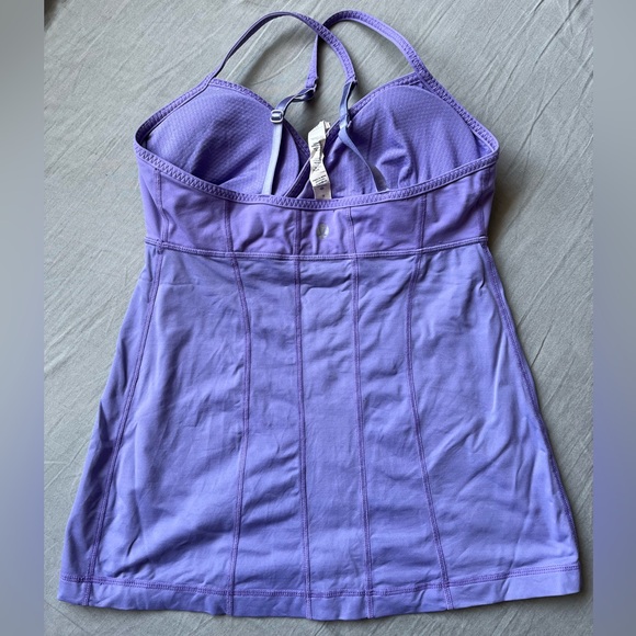 Lilac lululemon tank top built in bra - Picture 2 of 5